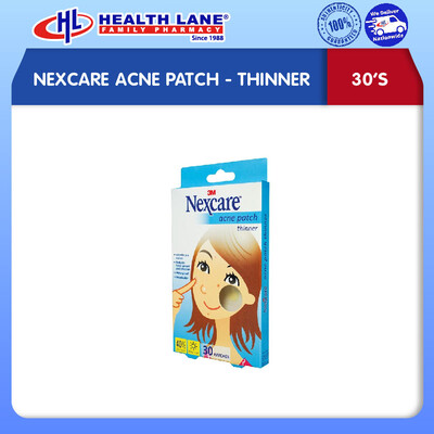 NEXCARE ACNE PATCH- THINNER (30'S)